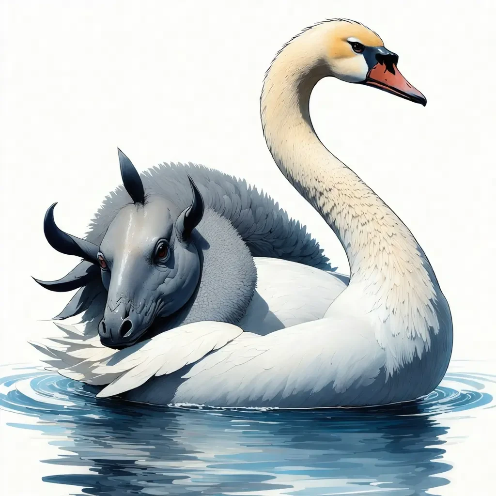 cisne negro y rinoceronte gris
