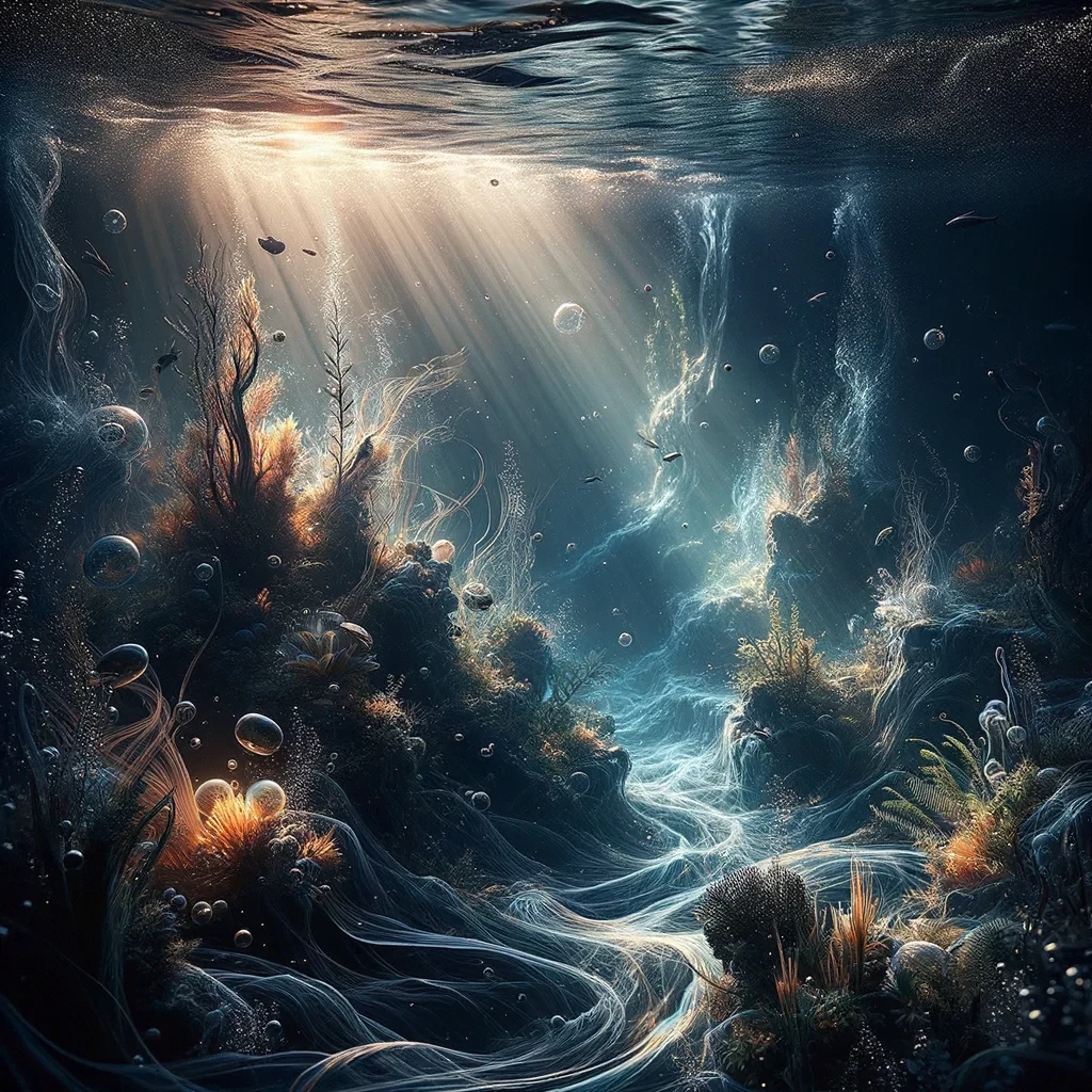 Water effects and good lighting are really important when filming scenes underwater. Pay attention to how light filters through the wetness and how it affects the surroundings.