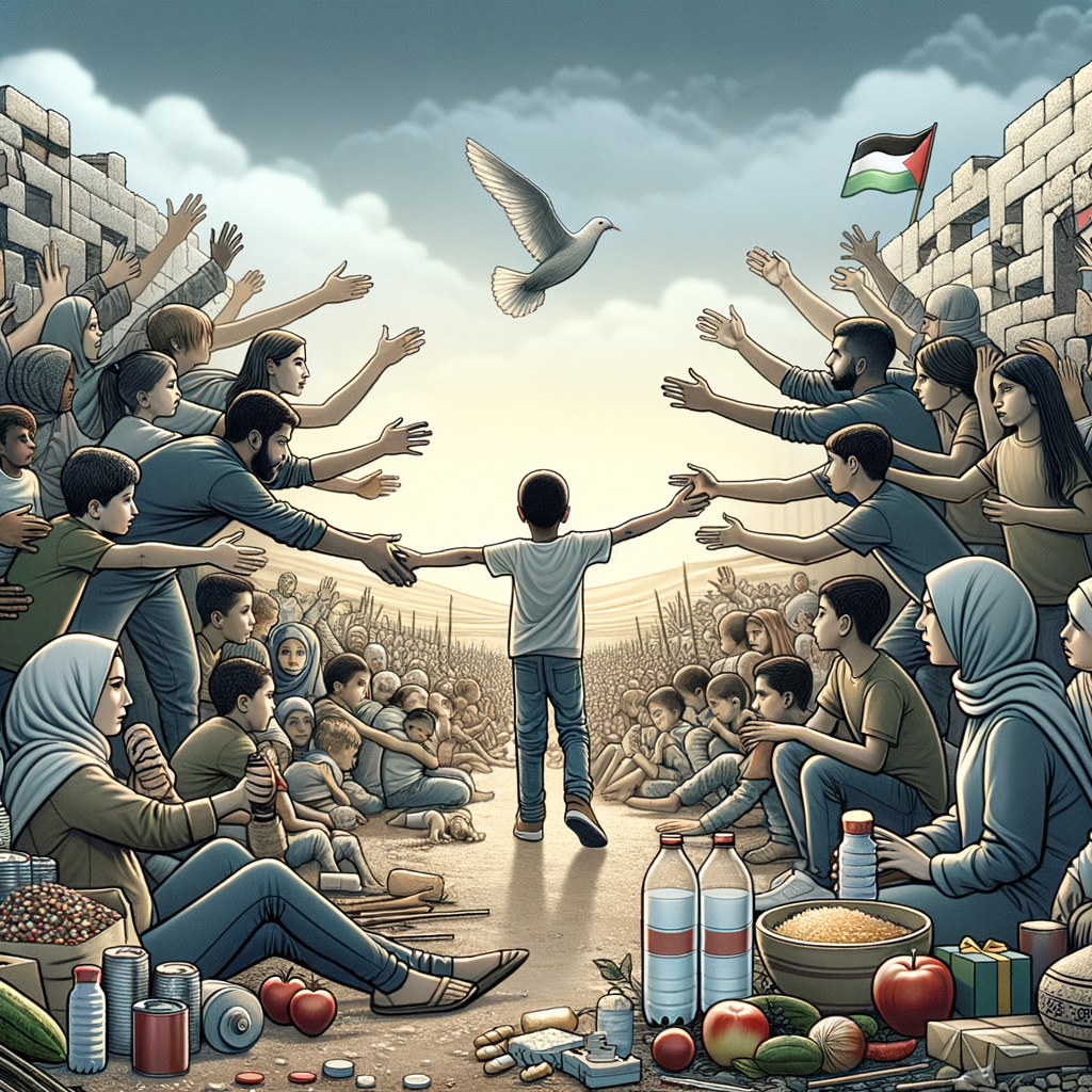 حمایت از کودکان و نوجوانان فلسطین در جنگ اسرائیل