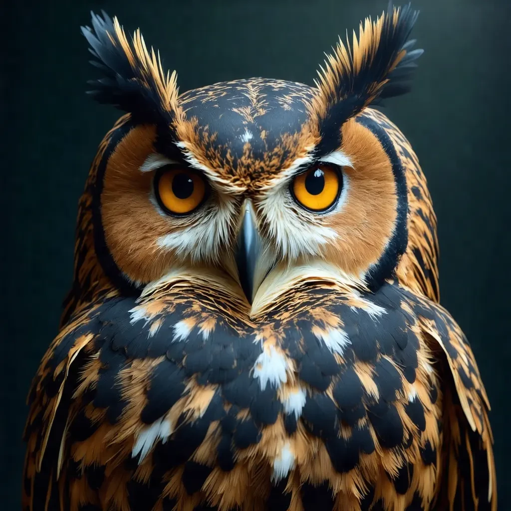 **YouTube Thumbnail Design Prompt**  Objective: Create an exceptionally professional and compelling YouTube thumbnail for the video titled "Owls Unveiled: Mysteries and Marvels of These Nocturnal Predators." The design should attract viewers, entice clicks, boost visibility, and help the video achieve high search rankings and viewer engagement on YouTube.  **Thumbnail Design Elements:**  1. **Bold and Clear Imagery:**    - Utilize a high-resolution, realistic image of an owl that captures the mysterious and majestic nature of these nocturnal predators.    - Focus on a striking pose or characteristic feature of the owl, such as its eyes or wings in motion, to draw immediate attention.  2. **Vibrant Colors:**    - Choose a color palette that highlights the owl's unique features, such as earthy tones or contrasting dark and light shades that convey nighttime mystery.    - Ensure colors balance well to draw attention without overwhelming the viewer.  3. **Engaging Text:**    - Include the title "Owls Unveiled: Mysteries and Marvels" in the thumbnail using a bold, legible font.    - Highlight key words like "Mysteries" and "Marvels" to evoke curiosity and intrigue.  4. **Consistent Branding:**    - Integrate any channel logos or branding elements subtly to maintain recognition and consistency across your video library.    - Align the style with other thumbnails on your channel.  5. **Compelling Visual Composition:**    - Utilize the rule of thirds or other compositional techniques to ensure a balanced and captivating visual flow.    - Arrange the text and imagery to naturally guide the viewer’s eye across the thumbnail.  6. **Purposeful Design:**    - Capture elements that portray the intriguing and enigmatic aspects of owls, possibly by showcasing a silhouette against a moonlit background or highlighting a dramatic hunting scene.  7. **Cultivate Curiosity:**    - Introduce elements of wonder, like a subtle glow around the owl or mysterious shadows, to provoke curiosity among potential viewers.  8. **Test and Optimize:**    - Conduct A/B testing with different designs to identify which version resonates best with your target audience.    - Use viewer engagement data to refine and enhance future thumbnail designs.