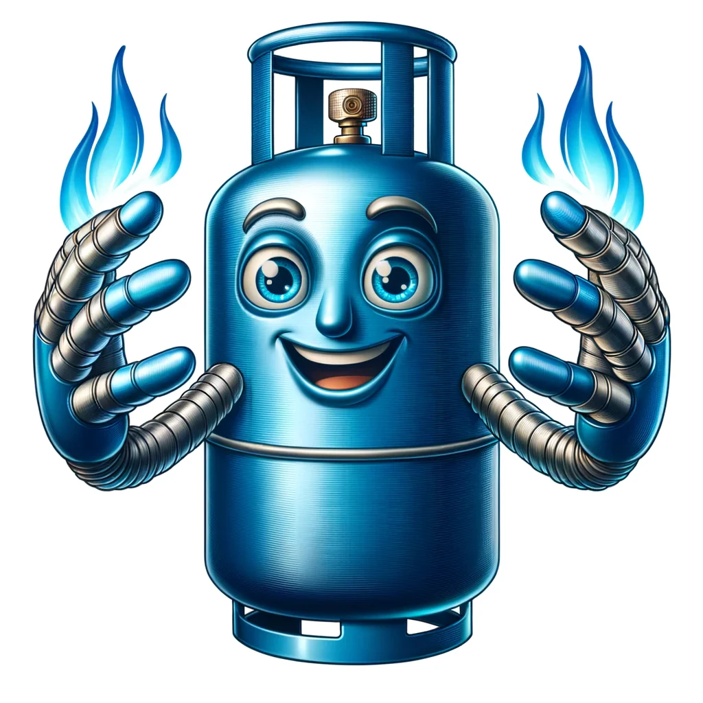 mira necesito q me crees un personaje para un comic basado en el propano, necesito q me hagas al propano en forma de personaje