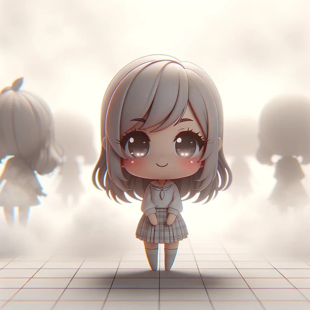 chibi cute anime girl