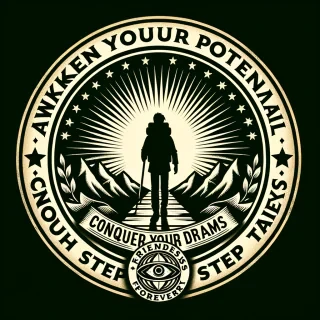 texto en la imagen: "¡Despierta tu potencial y conquista tus sueños con cada paso que das!" 🔸Amigas por Siempre🔸 LA IMAGEN DE ¡Despierta tu potencial y conquista tus sueños con cada paso que das! MIRANDO HACIA ADELANTE