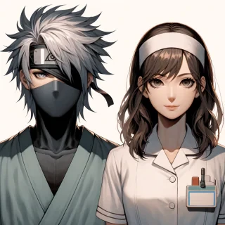 Hatake Kakashi,Nohara Rin