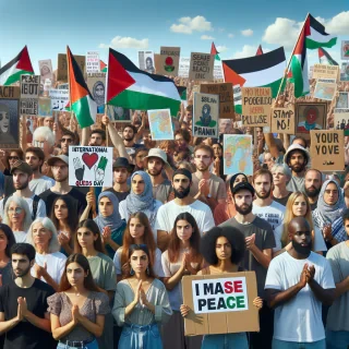 حمایت از مردم فلسطین در روز قدس