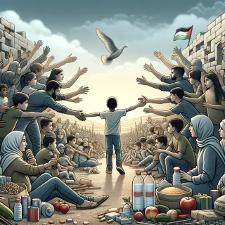حمایت از کودکان و نوجوانان فلسطین در جنگ اسرائیل