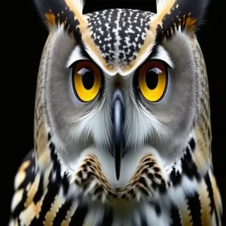 **YouTube Thumbnail Design Prompt**  Objective: Create an exceptionally professional and compelling YouTube thumbnail for the video titled "Owls Unveiled: Mysteries and Marvels of These Nocturnal Predators." The design should attract viewers, entice clicks, boost visibility, and help the video achieve high search rankings and viewer engagement on YouTube.  **Thumbnail Design Elements:**  1. **Bold and Clear Imagery:**    - Utilize a high-resolution, realistic image of an owl that captures the mysterious and majestic nature of these nocturnal predators.    - Focus on a striking pose or characteristic feature of the owl, such as its eyes or wings in motion, to draw immediate attention.  2. **Vibrant Colors:**    - Choose a color palette that highlights the owl's unique features, such as earthy tones or contrasting dark and light shades that convey nighttime mystery.    - Ensure colors balance well to draw attention without overwhelming the viewer.  3. **Engaging Text:**    - Include the title "Owls Unveiled: Mysteries and Marvels" in the thumbnail using a bold, legible font.    - Highlight key words like "Mysteries" and "Marvels" to evoke curiosity and intrigue.  4. **Consistent Branding:**    - Integrate any channel logos or branding elements subtly to maintain recognition and consistency across your video library.    - Align the style with other thumbnails on your channel.  5. **Compelling Visual Composition:**    - Utilize the rule of thirds or other compositional techniques to ensure a balanced and captivating visual flow.    - Arrange the text and imagery to naturally guide the viewer’s eye across the thumbnail.  6. **Purposeful Design:**    - Capture elements that portray the intriguing and enigmatic aspects of owls, possibly by showcasing a silhouette against a moonlit background or highlighting a dramatic hunting scene.  7. **Cultivate Curiosity:**    - Introduce elements of wonder, like a subtle glow around the owl or mysterious shadows, to provoke curiosity among potential viewers.  8. **Test and Optimize:**    - Conduct A/B testing with different designs to identify which version resonates best with your target audience.    - Use viewer engagement data to refine and enhance future thumbnail designs.