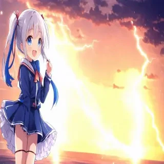 chibi cute anime girl