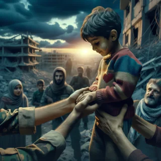 حمایت از کودکان فلسطین در جنگ اسرائیل